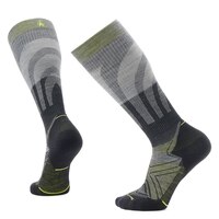 Smartwool Men's Performance Run Cushion Compression Over The Calf Socks Composite_or_Mixed