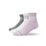 STANCE Women's Vital Quarter Socks 3-Pack with Arch Support