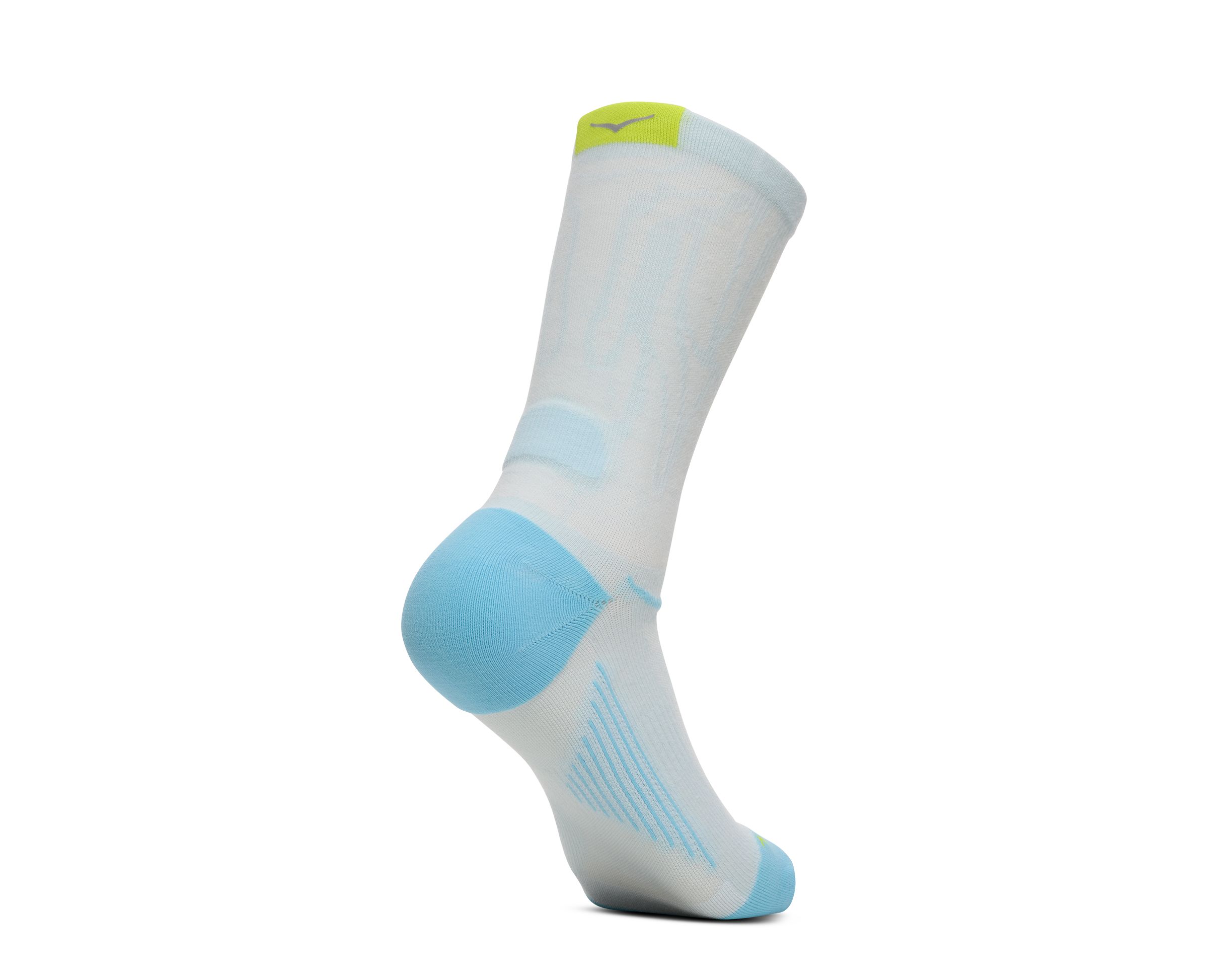 HOKA Unisex Running Clifton Crew Socks
