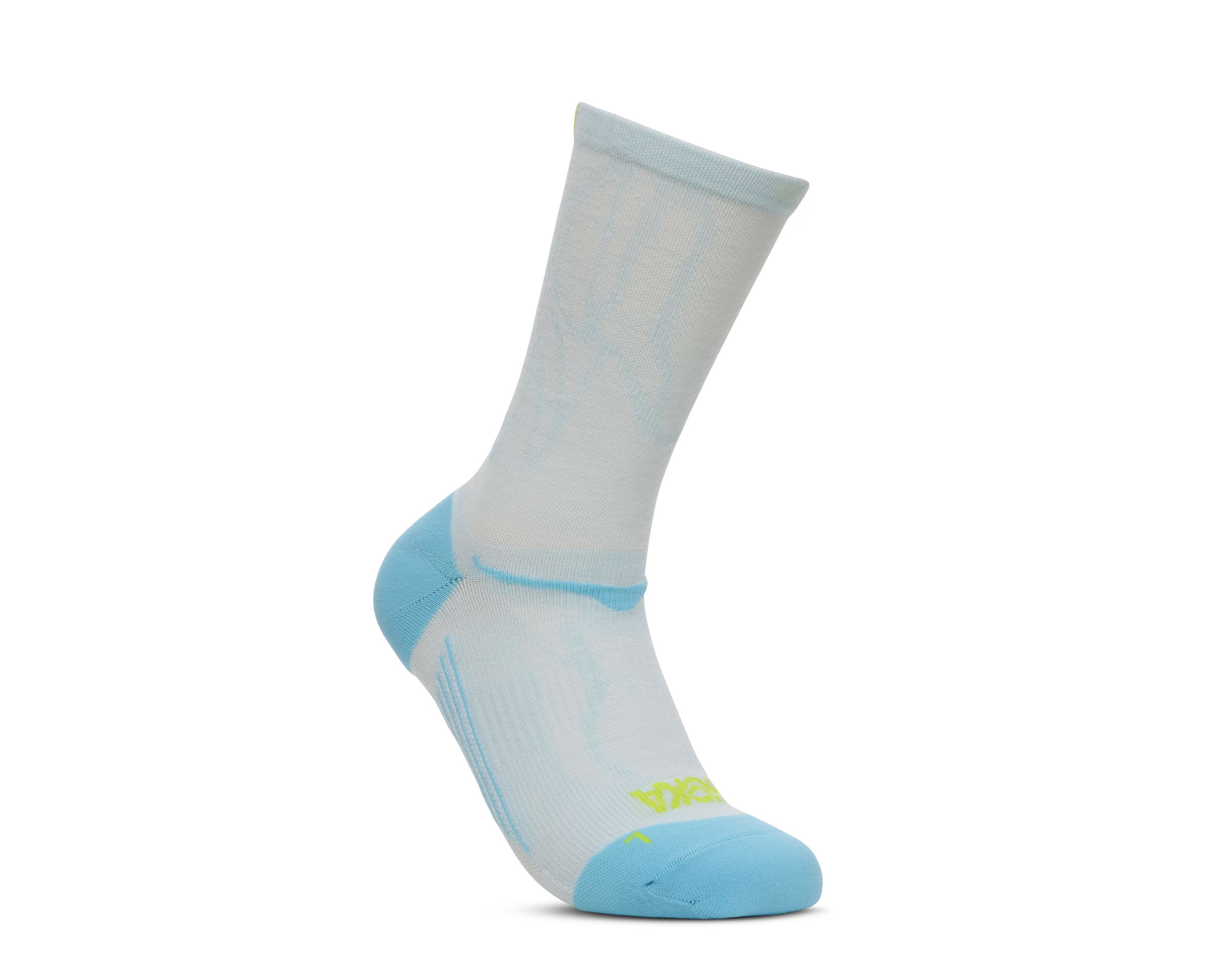HOKA Unisex Running Clifton Crew Socks