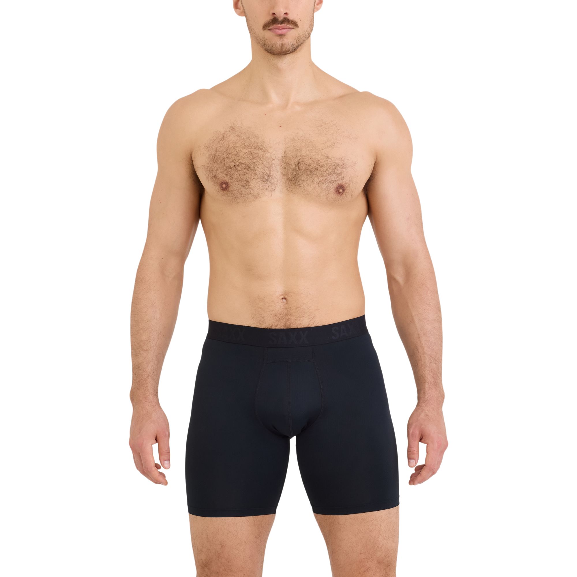 SAXX Men's Smooth Flex Light-Compression Long Boxer Brief