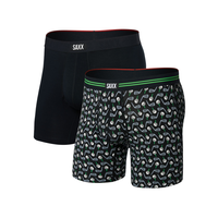 SAXX Men's Vibe Xtra Boxer Brief 2-pk Front_Angled_Left