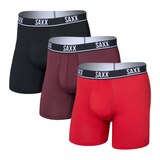 SAXX Men's Essential Performance Boxer Brief 3-pk