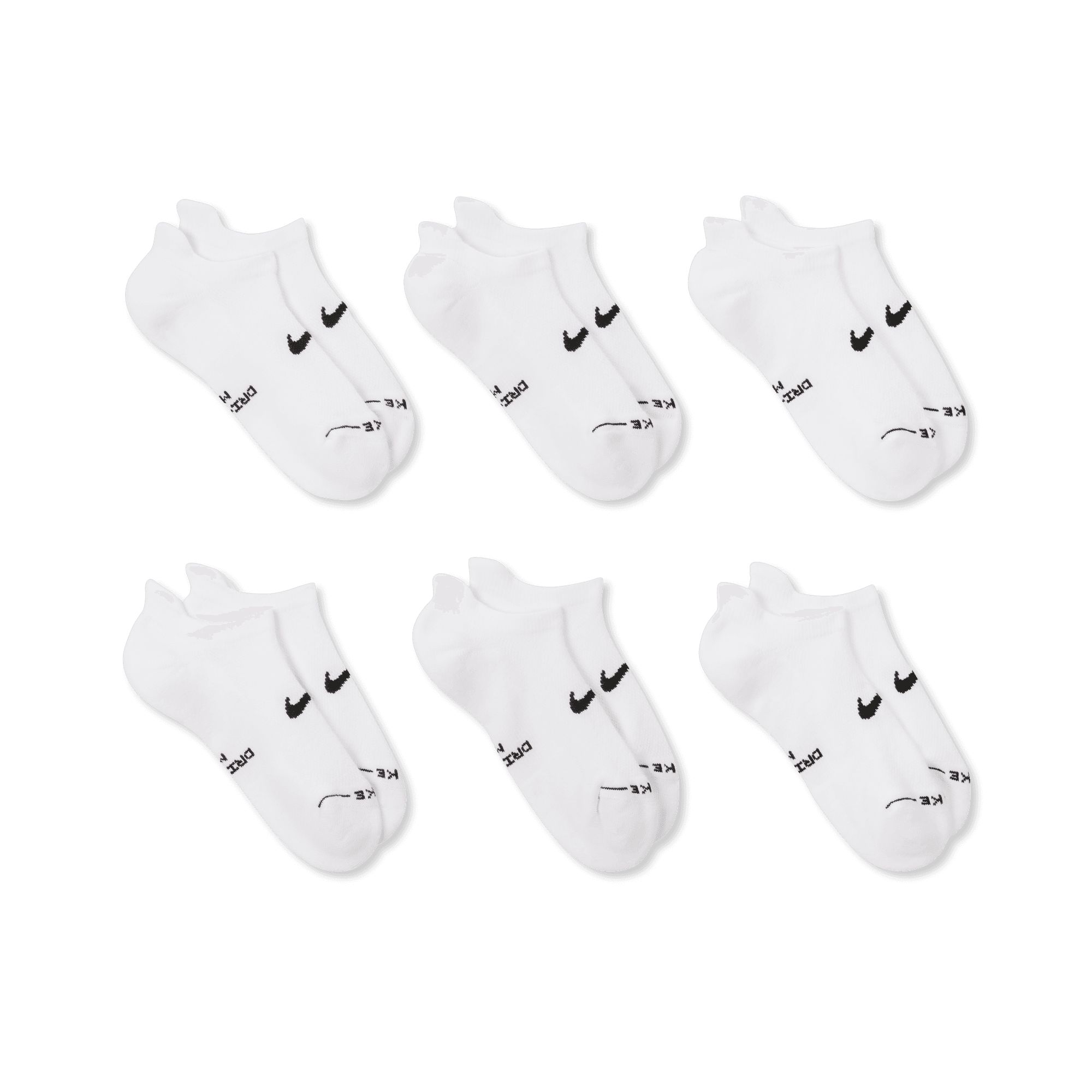 Nike Men's Everyday Elevated No Show Socks 6-pk