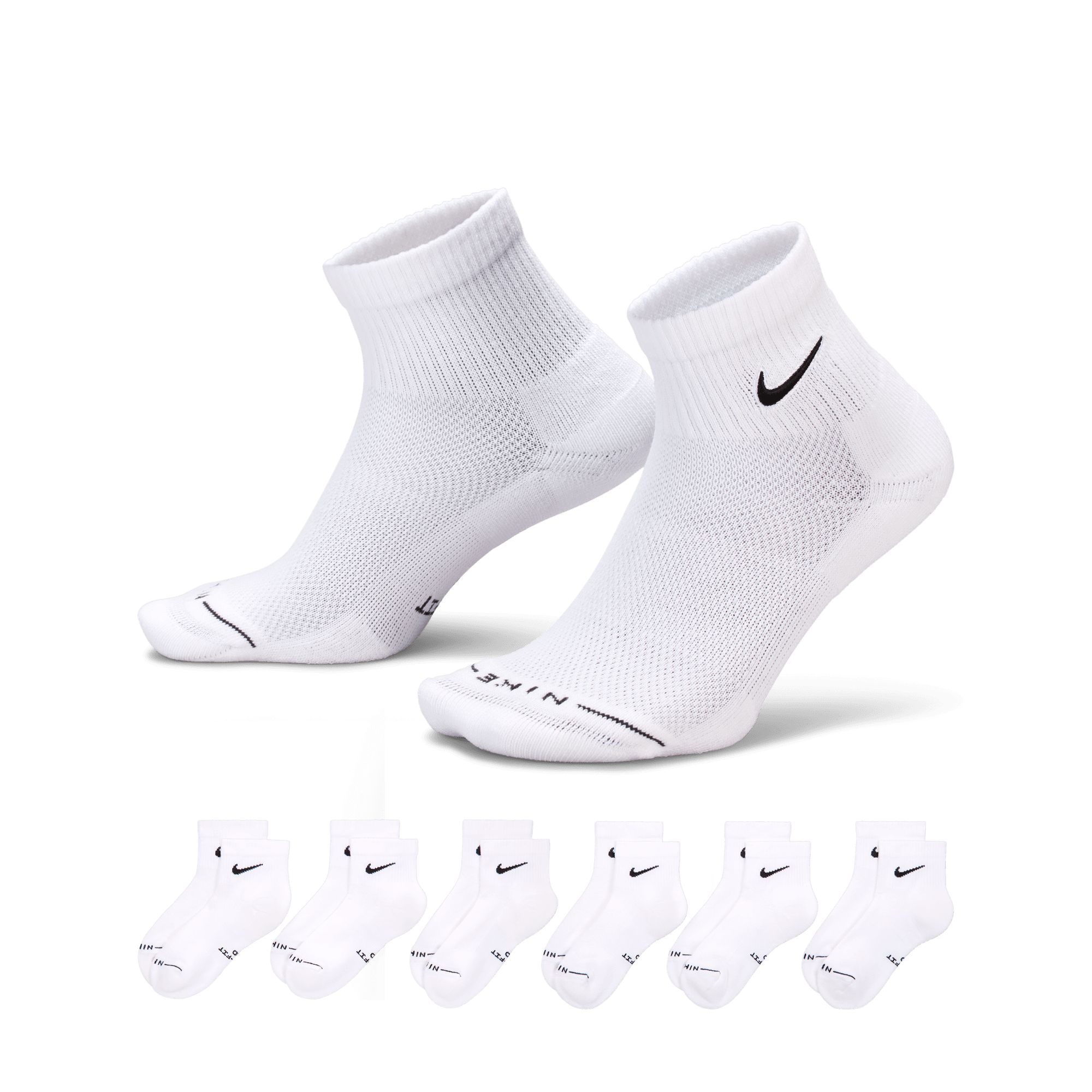 Nike Women's Everyday Elevated Ankle Socks 6-pk