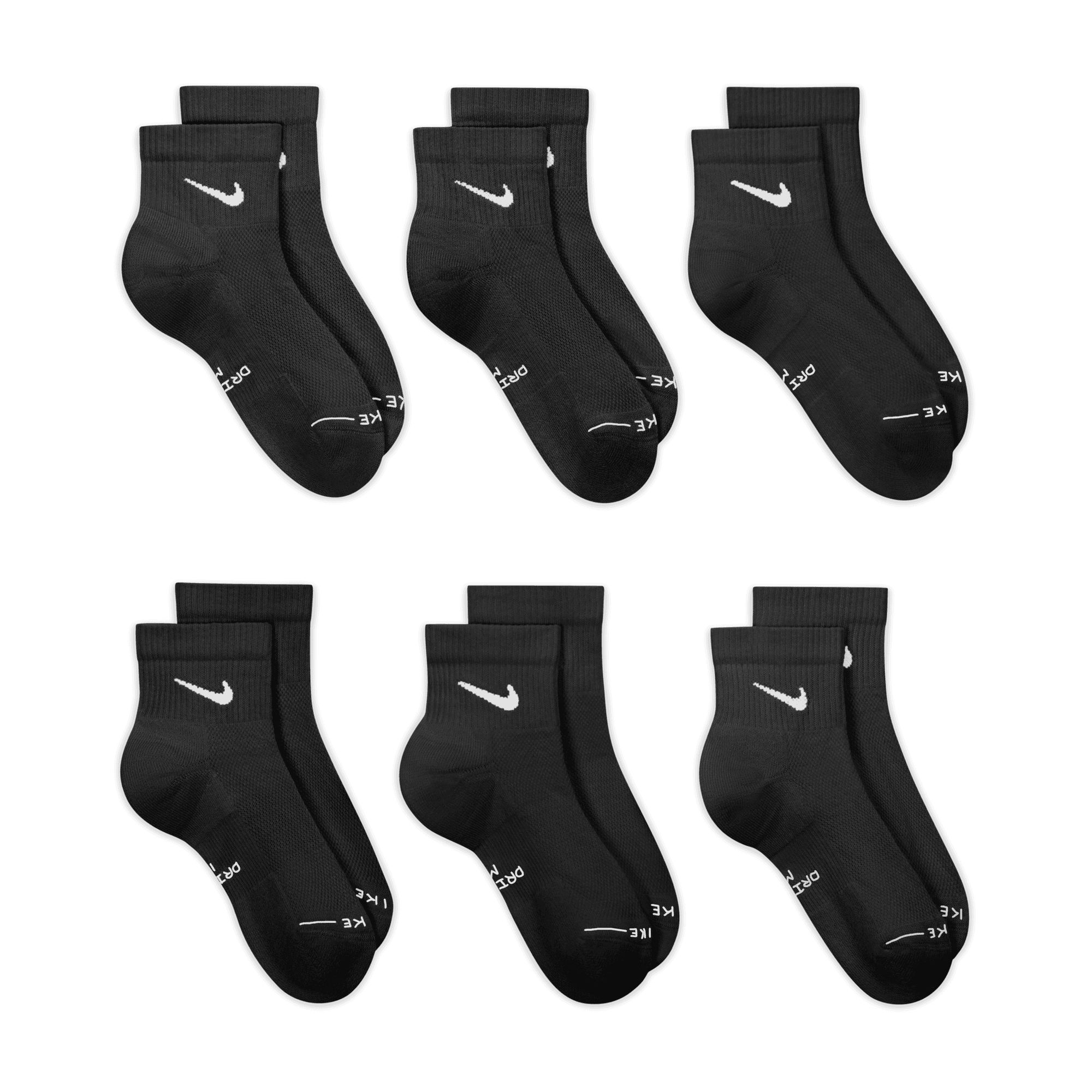 Nike Women's Everyday Elevated Ankle Socks 6-pk