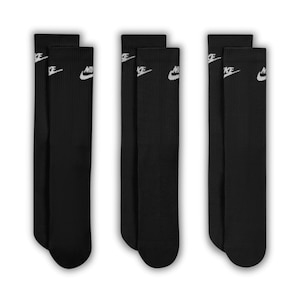 Nike Women's Everyday Elevated Futura Crew Socks 3-pk