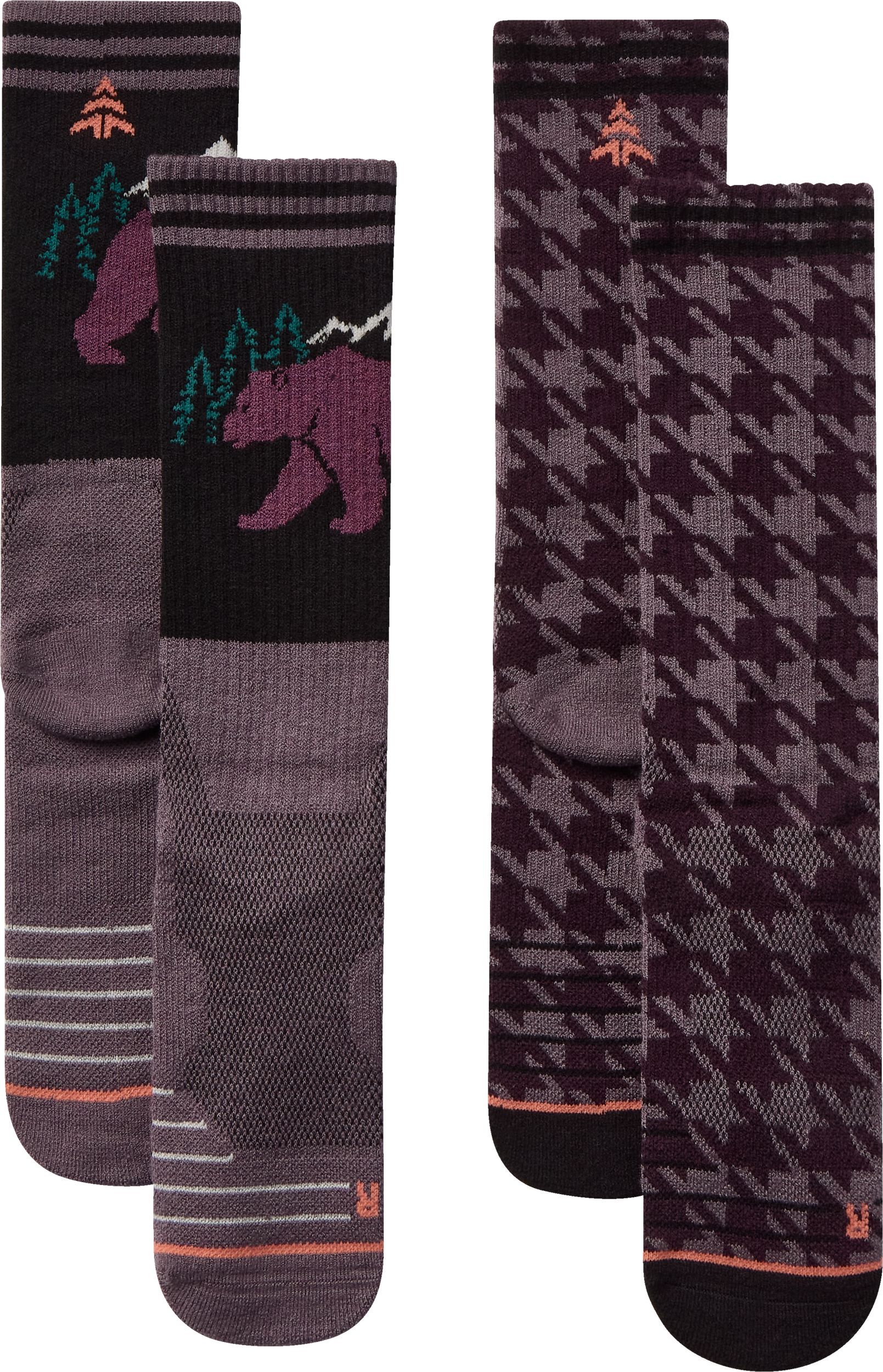 Woods Women's Buckwell Hiking Socks 2-pk
