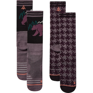 Woods Women's Buckwell Hiking Socks 2-pk