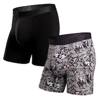BN3TH Men's Classic Essentials Boxer Brief 2-pk