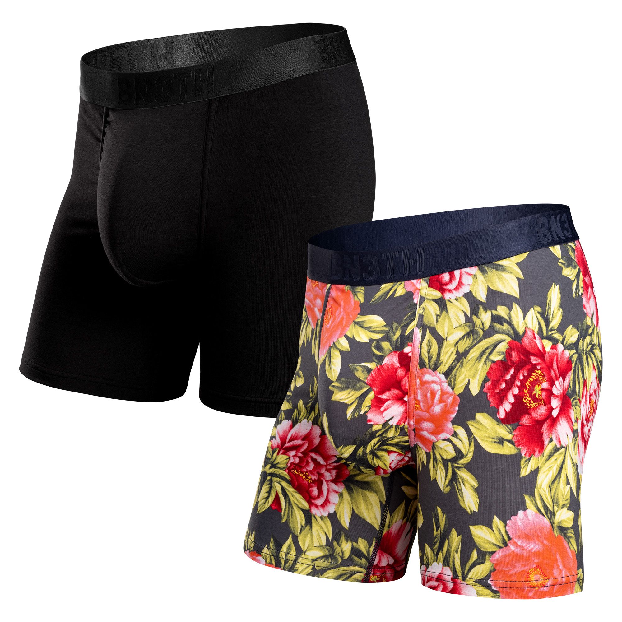 BN3TH Men's Classic Essentials Boxer Brief 2-pk