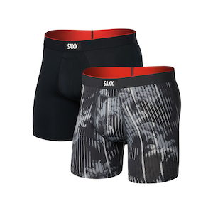 SAXX Men's Multi-Sport Boxer Brief 2-pk