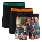 Under Armour Men's Performance Tech™ 6 Inch Boxer Brief - 3pk Front_Angled_Right