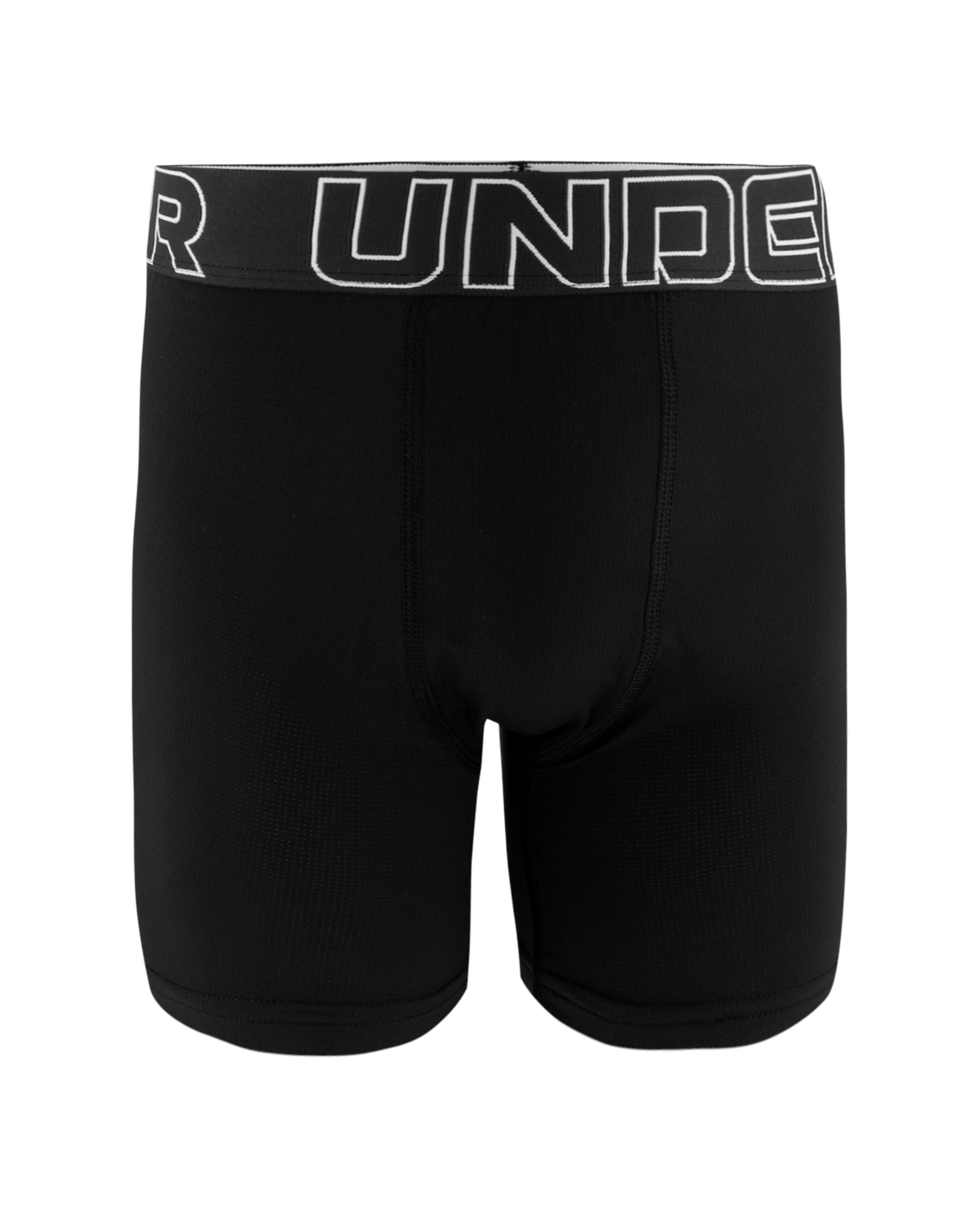 Under Armour Youth Performance Tech™ 4 Inch Boxer Brief - 3pk