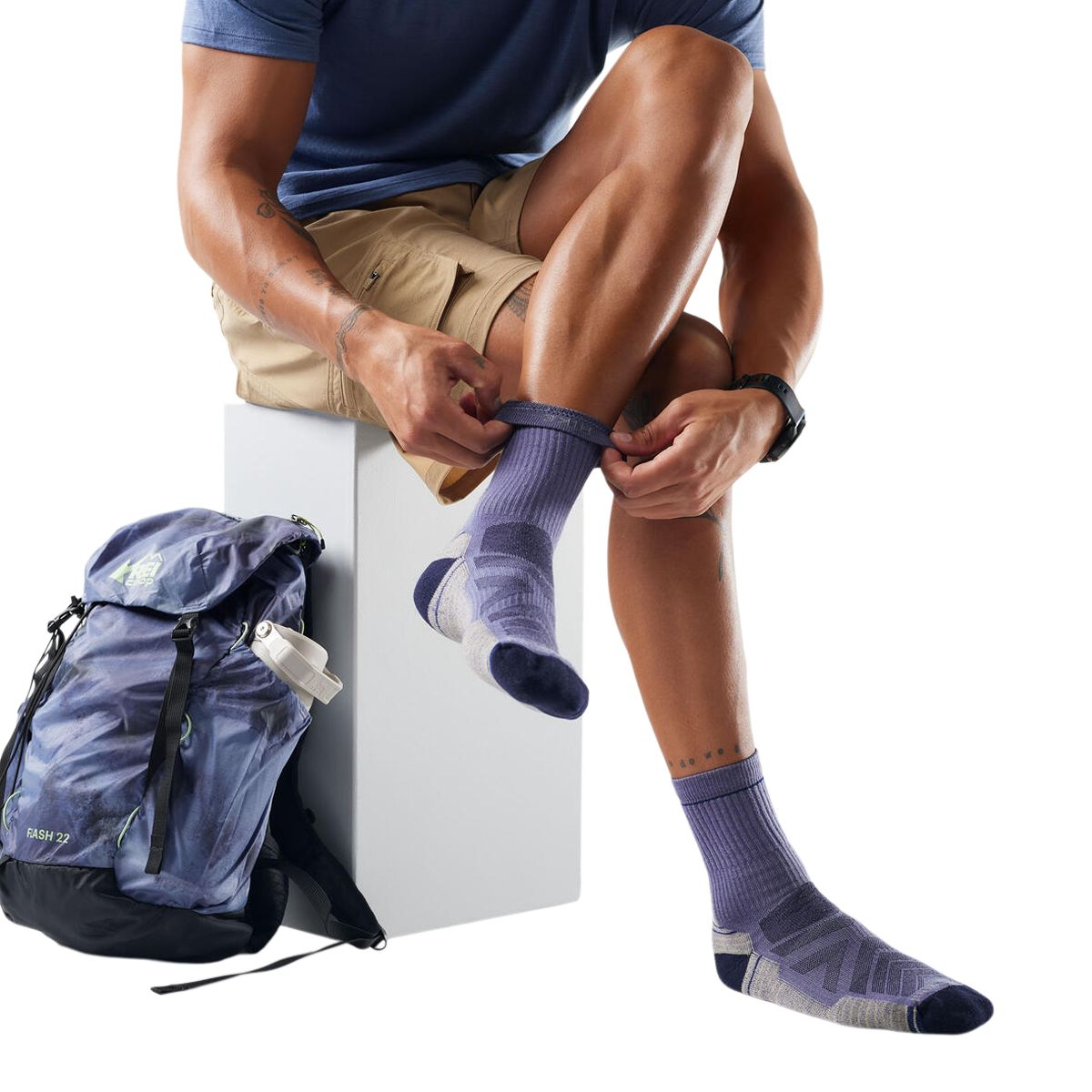 Smartwool Men's Performance Hike Med Medium Durable Outdoor Socks