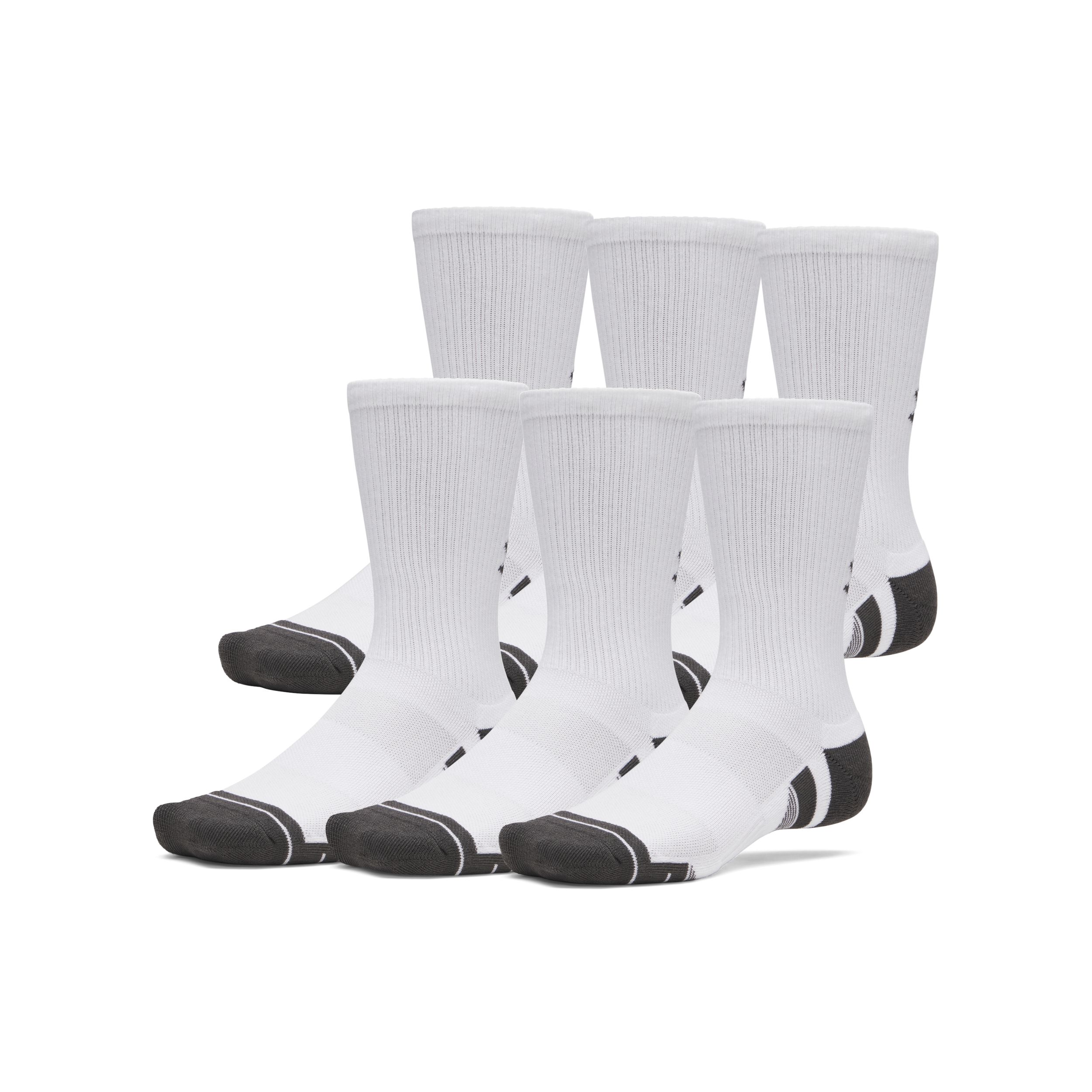 Under Armour Unisex Performance Tech Crew Socks - 6pk