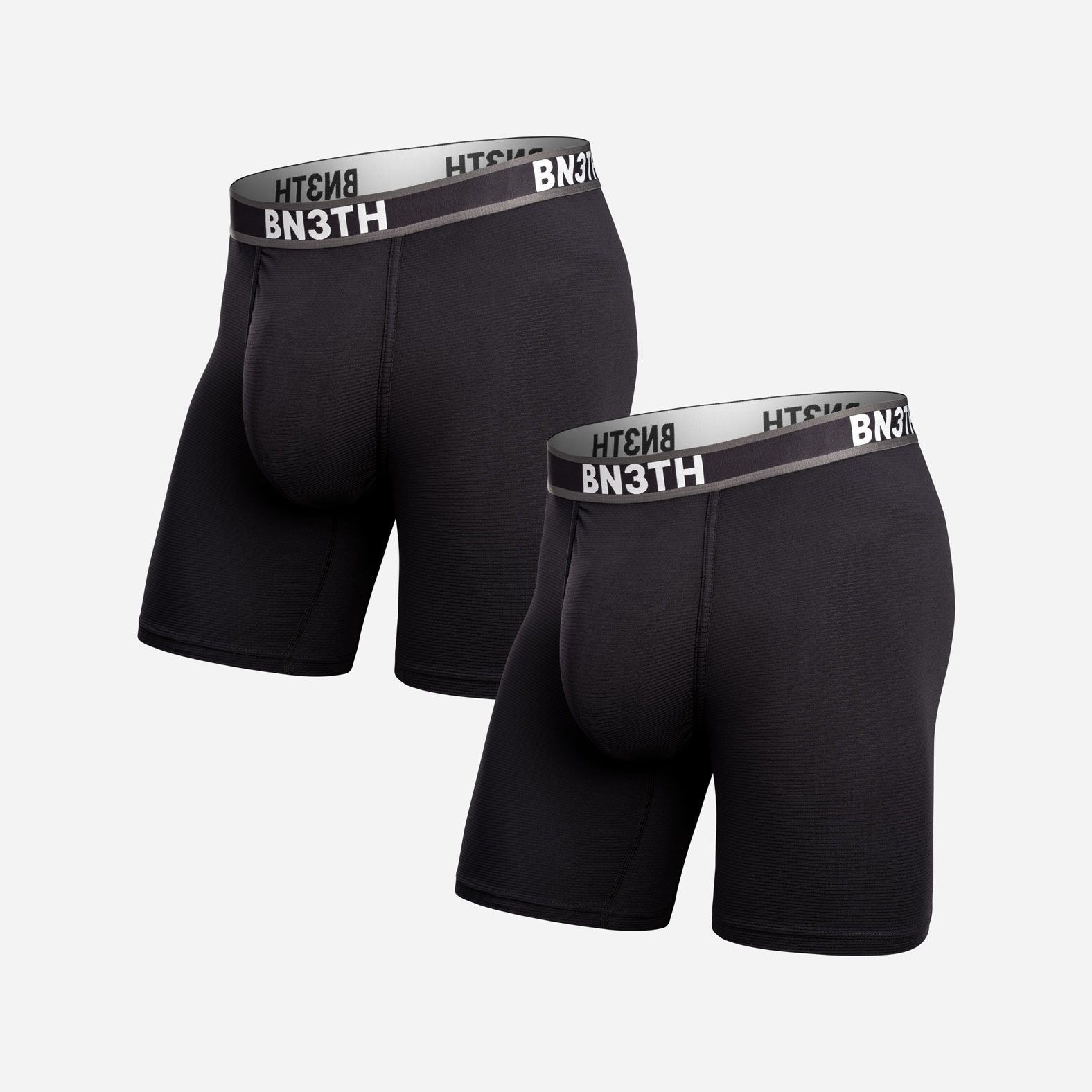 BN3TH Men's Pro Flex Max Breathable Anti-Odour Boxer Brief 2-pk