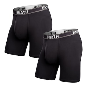 BN3TH Men's Pro Flex Max Breathable Anti-Odour Boxer Brief 2-pk