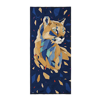 BUFF Men's Original Ecostretch Recycled Neck Gaiter with Sun Protection Front_Flat