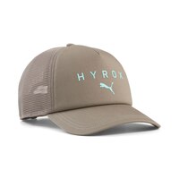 PUMA Men's HYROX Trucker Cap Front_Angled_Right