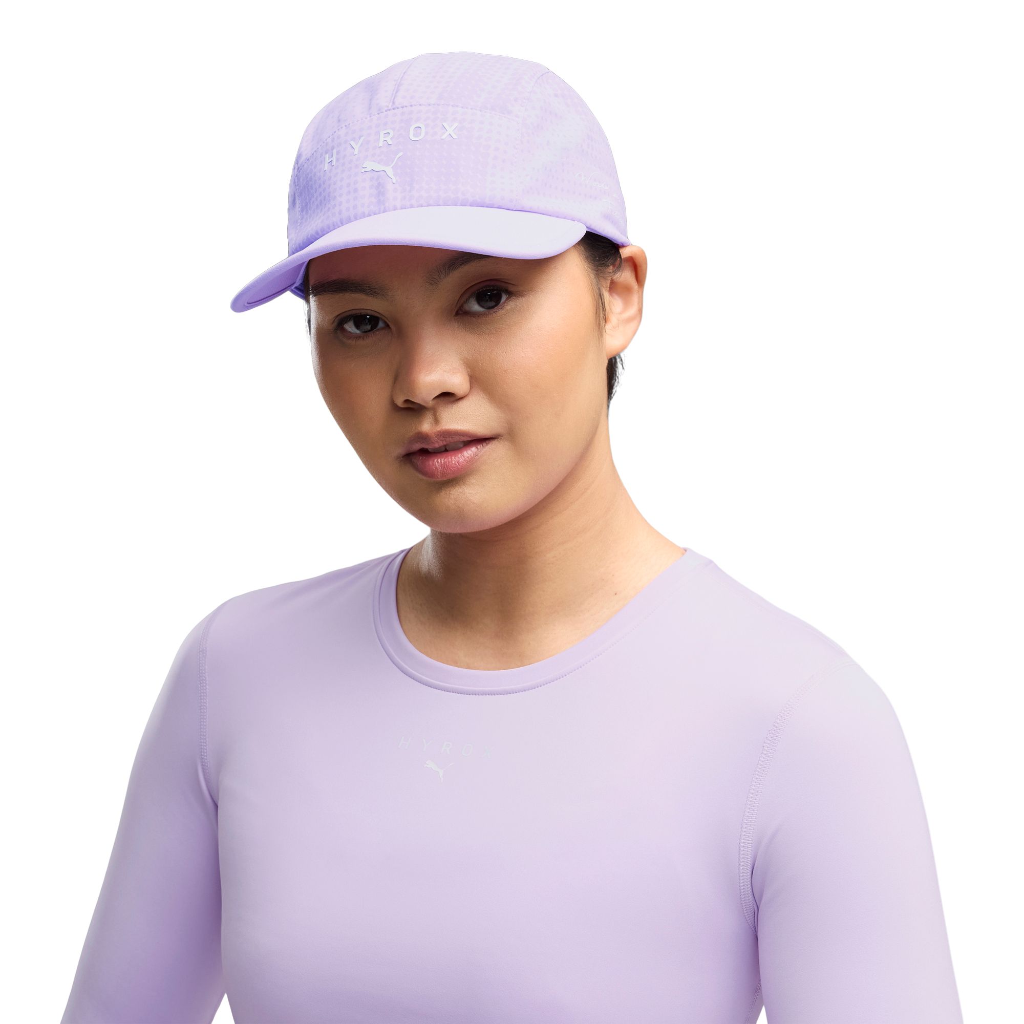 PUMA Unisex HYROX 5 Panel Graphic Cap