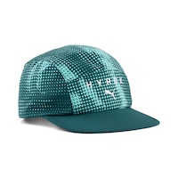 PUMA Unisex HYROX 5 Panel Graphic Cap Front_Angled_Right
