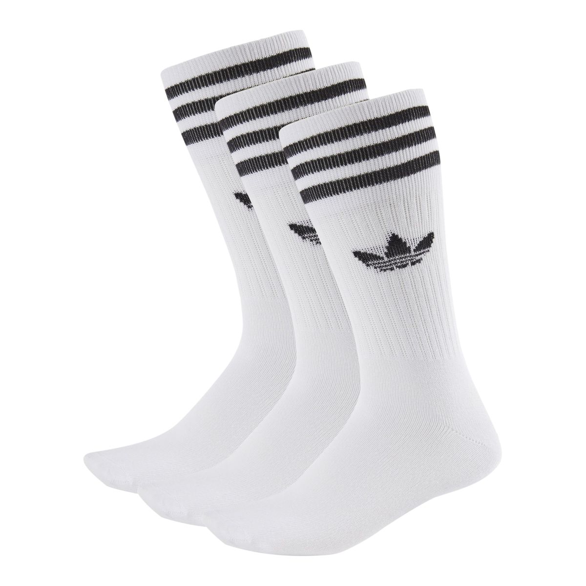 adidas Originals Women's Solid Crew Socks - 3 Pack | SportChek