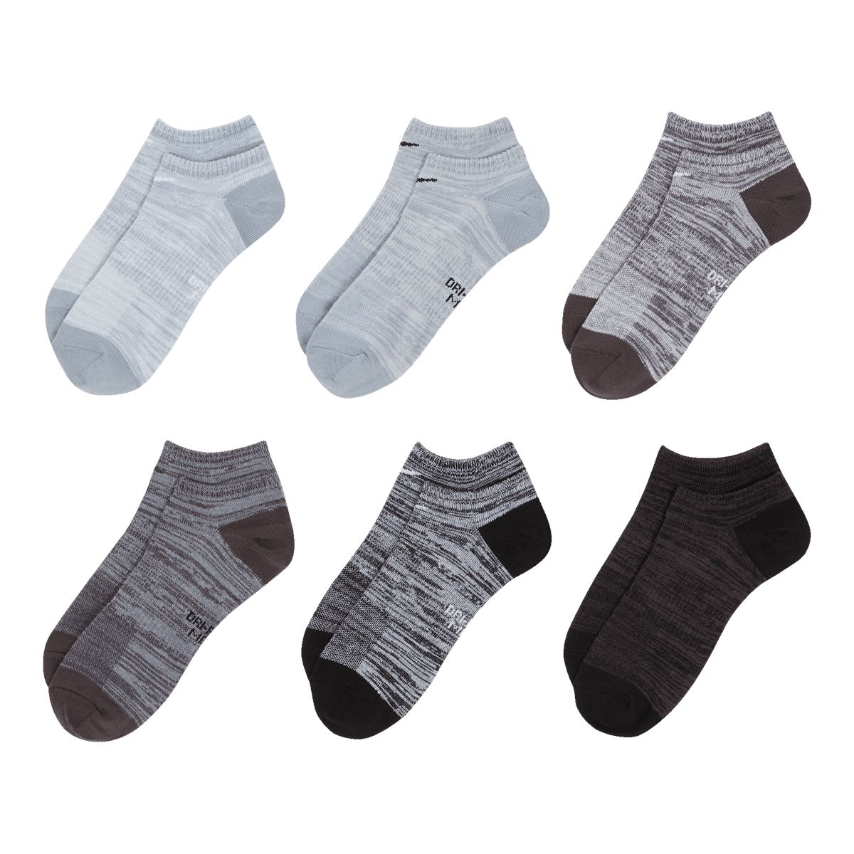 Nike Women's Everyday Lightweight Athletic No-Show Socks - 6pk