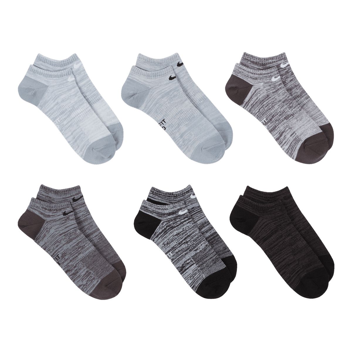 Nike Women's Everyday Lightweight Athletic No-Show Socks - 6pk