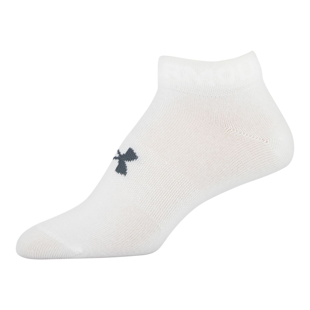 Under Armour Women's Essential No-Show Socks, Arch Support, 6-Pack