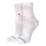 Stance Women's Foundation Hangon Quarter Crew Socks Front_Angled_Left