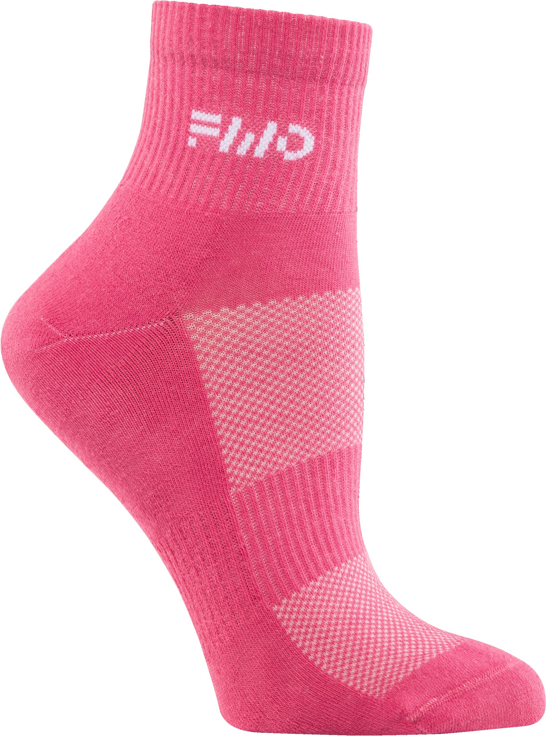 FWD Women's Mesh Quarter Socks, Arch Support, Breathable, 6-Pack
