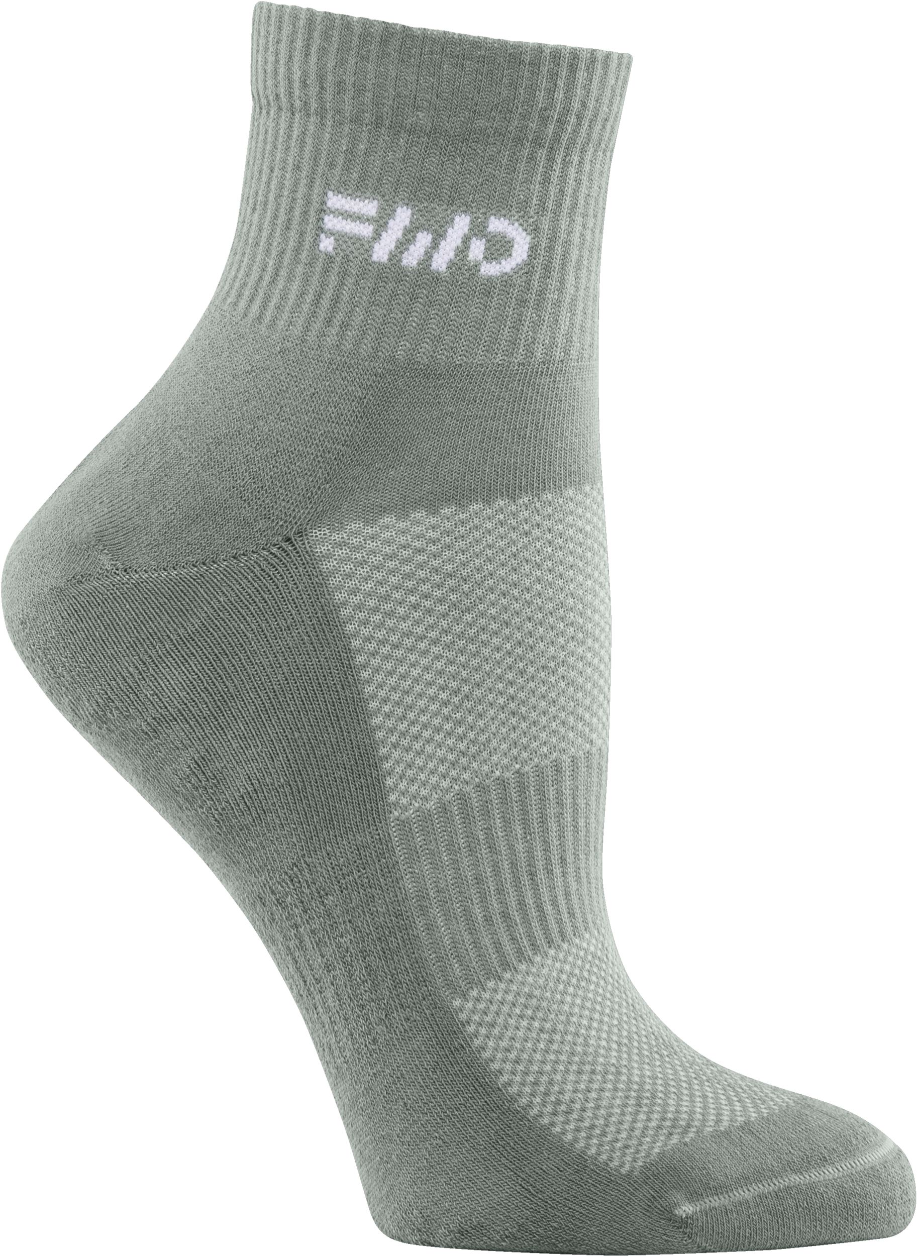 FWD Women's Mesh Quarter Socks, Arch Support, Breathable, 6-Pack