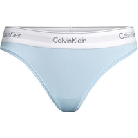 Calvin Klein Women's Modern Cotton Thong Front_Flat