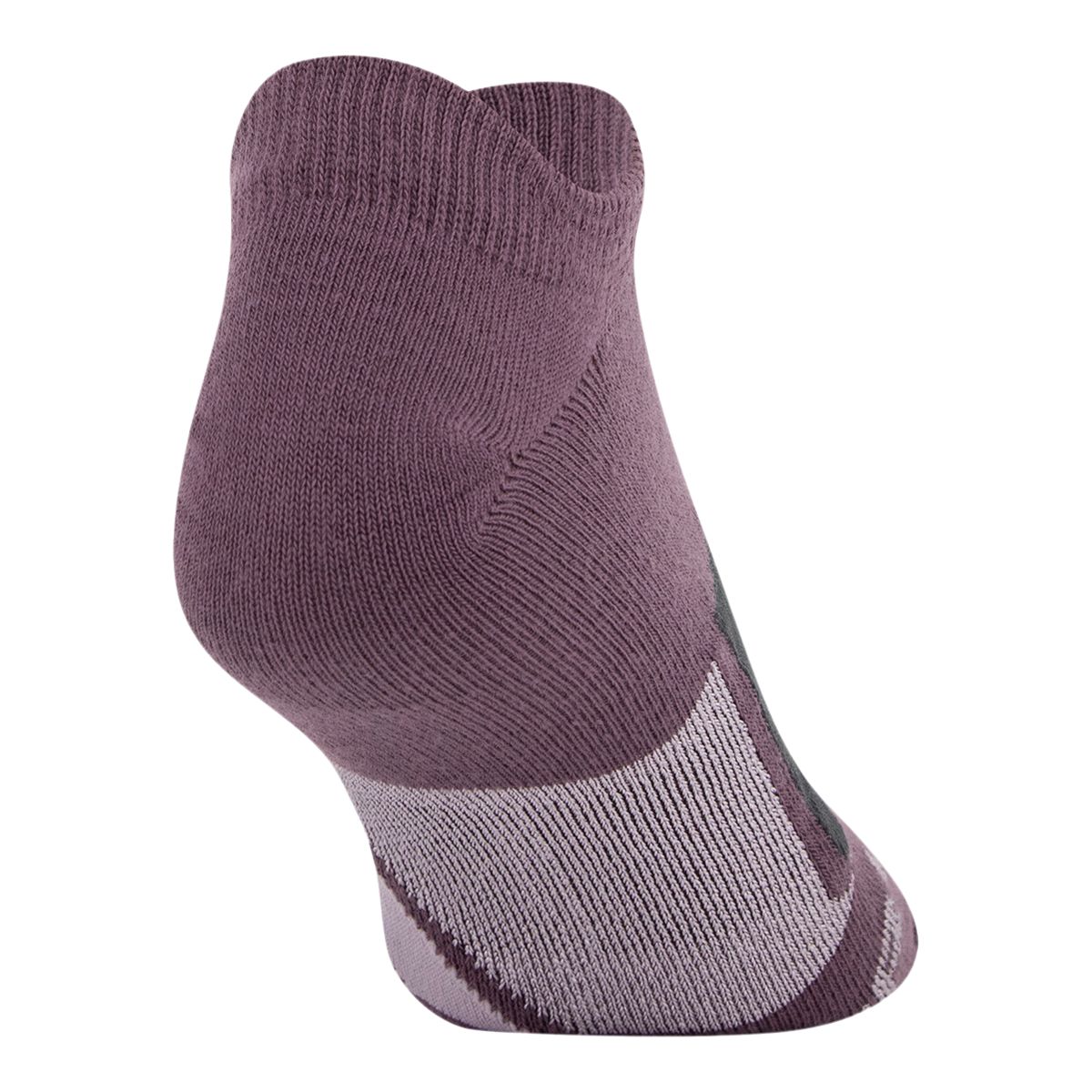 Under Armour Women's Essential No-Show Socks, Moisture-Wicking, 6-Pack