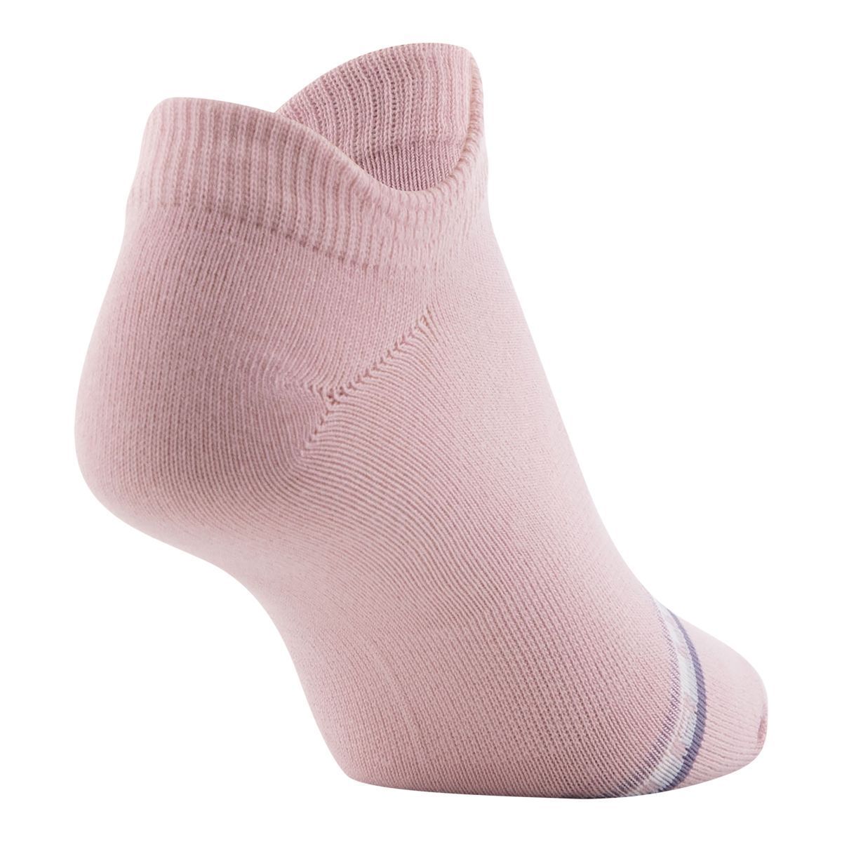 Under Armour Women's Essential No-Show Socks, Moisture-Wicking, 6-Pack