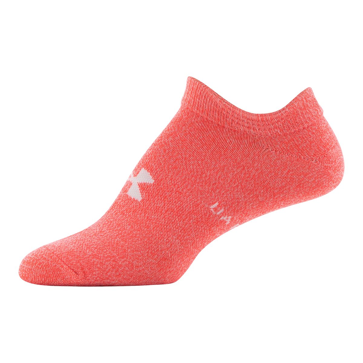 Under Armour Women's Essential No-Show Socks, Moisture-Wicking, 6-Pack