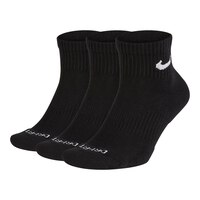 Nike Women's Everyday Plus Cushioned Athletic Ankle Socks - 3 Pack Front_Angled_Left