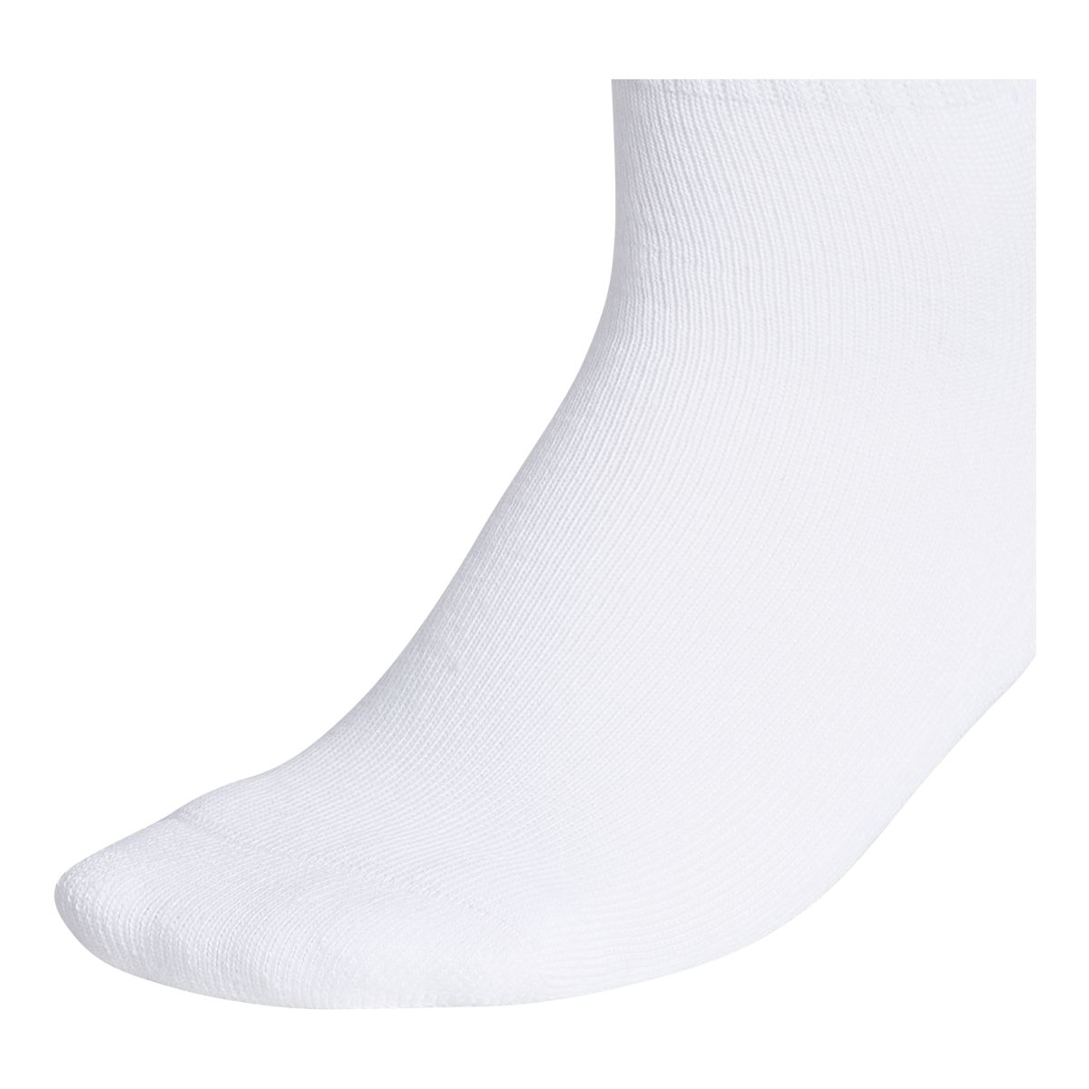 adidas Women's 3-Stripe  Crew Socks, Moisture-Wicking, 3-Pack CloseUp