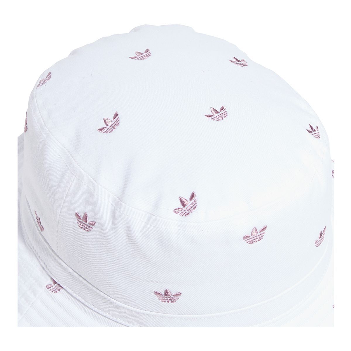 adidas Originals Women's Trefoil All Over Print Bucket Hat CloseUp