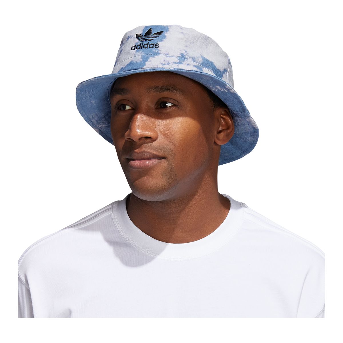 adidas Originals Women's Reverse Dye Bucket Hat Front_Angled_Left