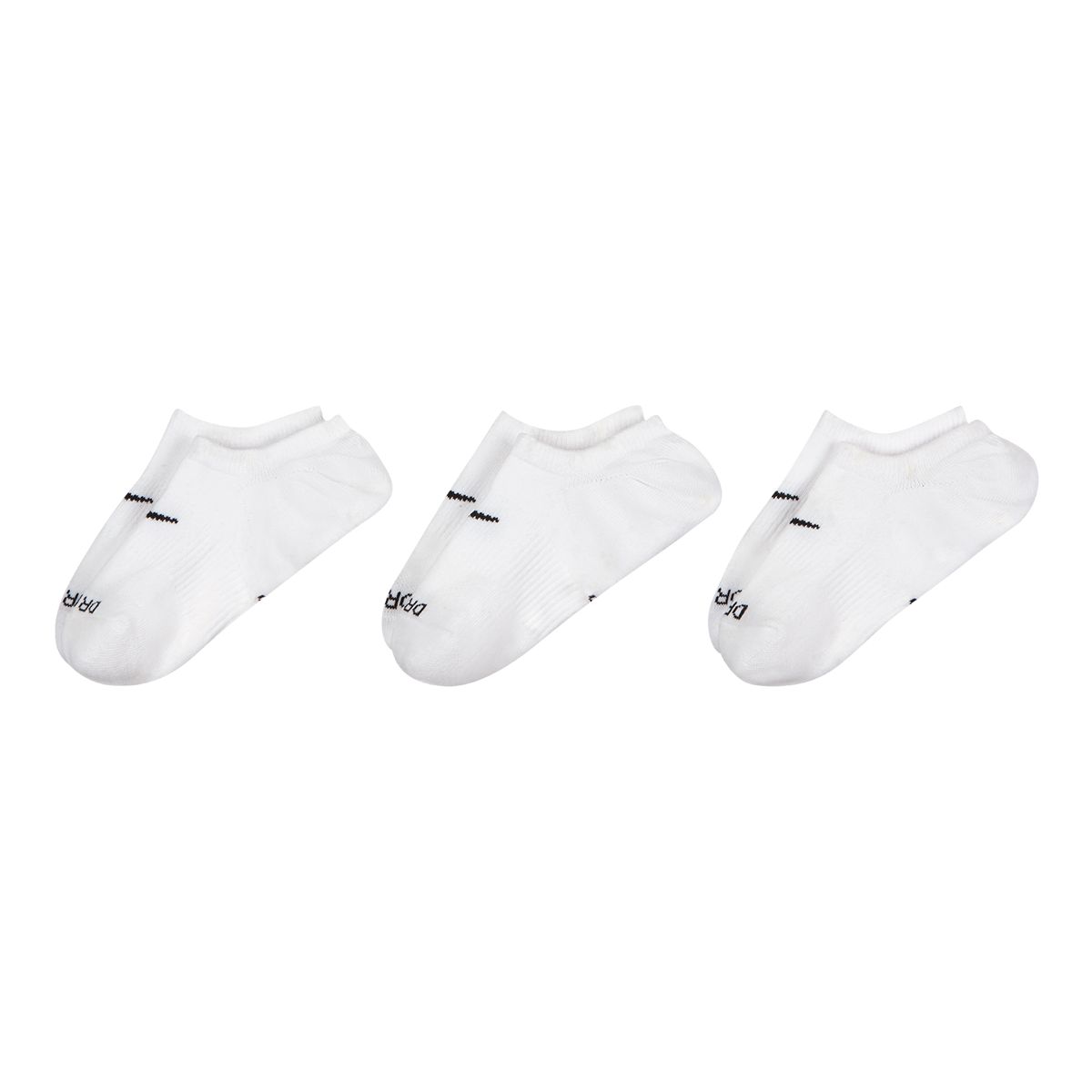 Nike Women's Everyday+ Cushioned Footie Socks - 3pk