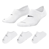 Nike Women's Everyday+ Cushioned Footie Socks - 3pk
