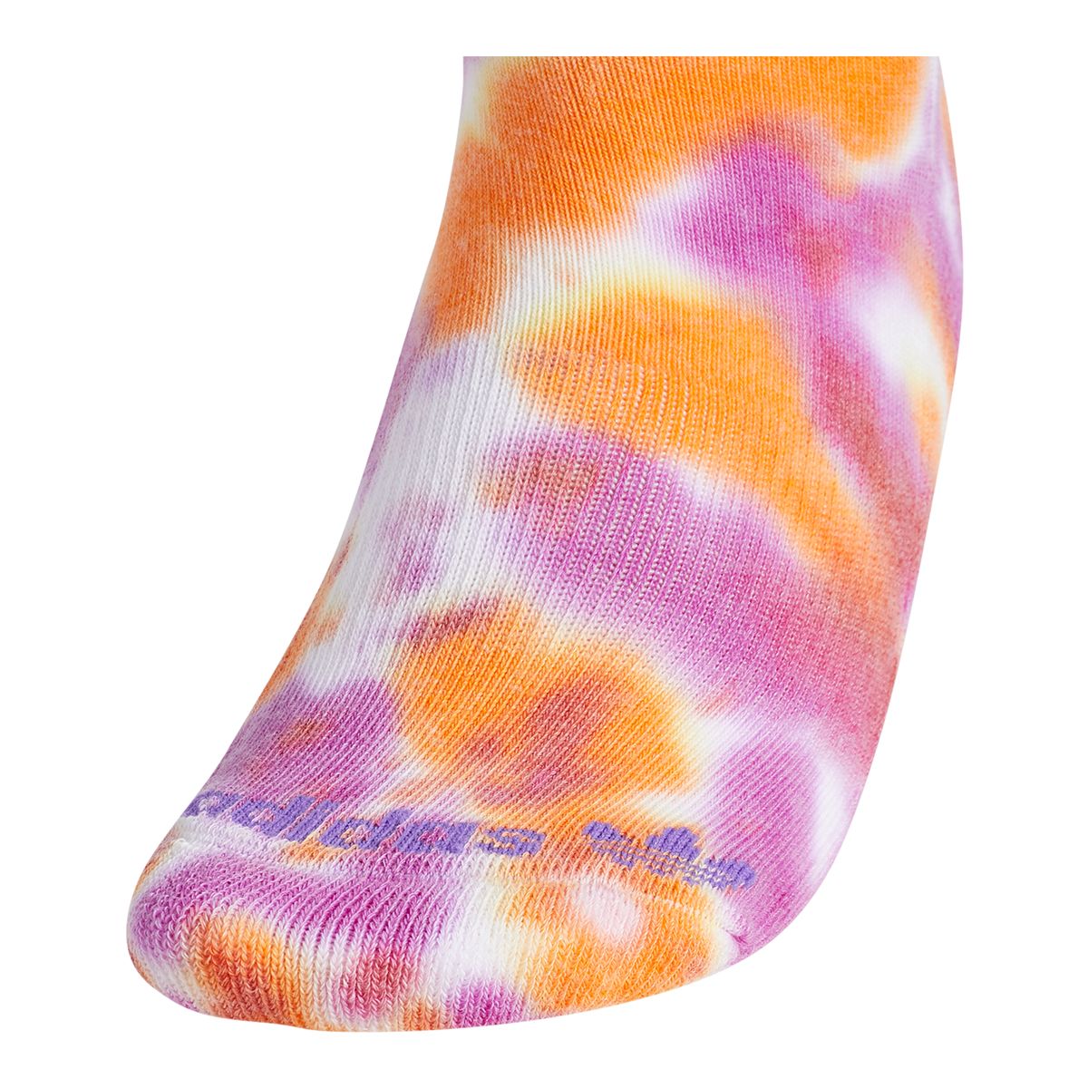 adidas Originals Women's Colour Wash Quarter Socks - 3 Pack CloseUp