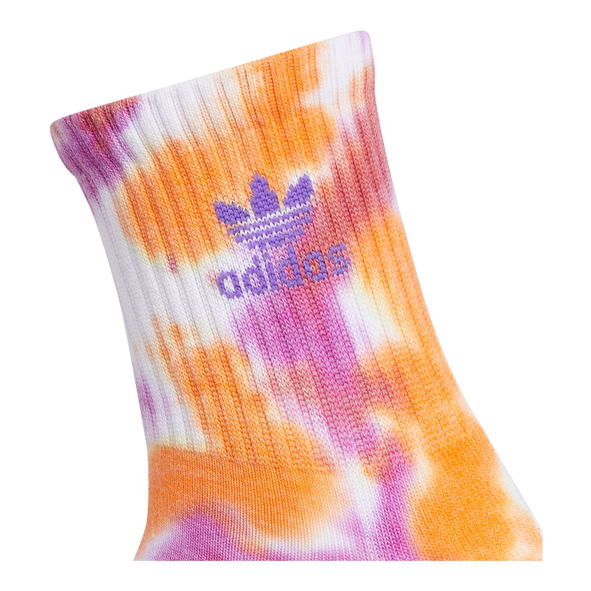 adidas Originals Women's Colour Wash Quarter Socks - 3 Pack CloseUp