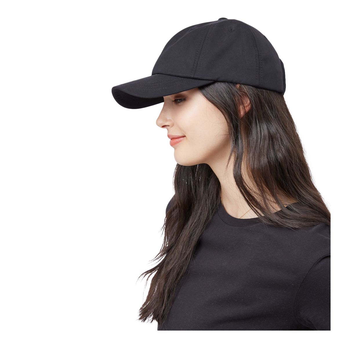 tentree Women's Golden Spruce Peak Adjustable Hat Side_Left