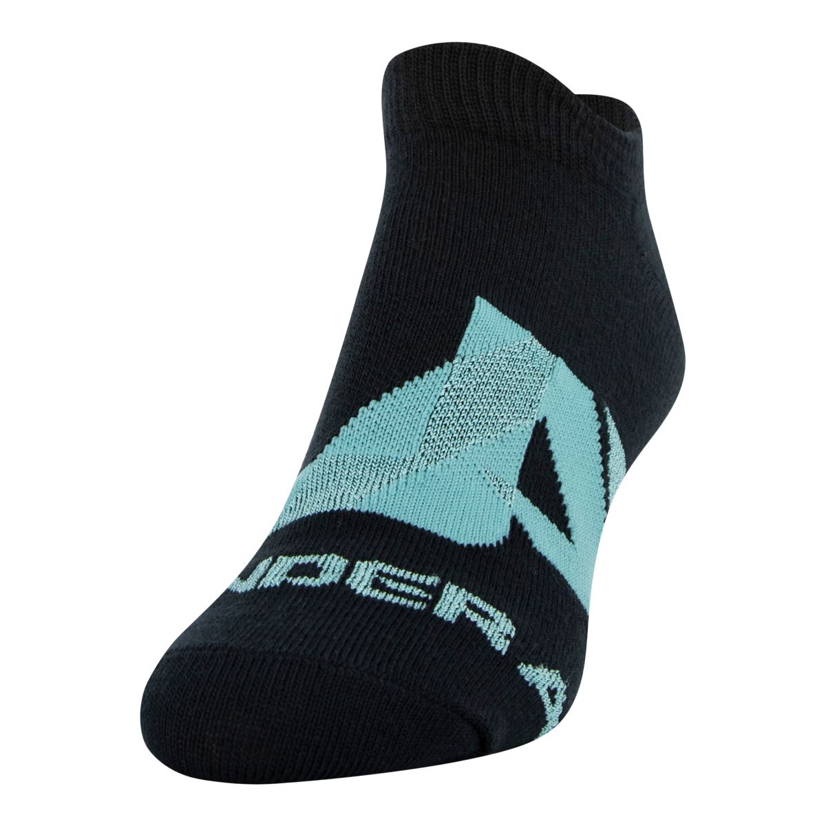 Under Armour Women's Essential No-Show Socks, Moisture-Wicking, 6-Pack