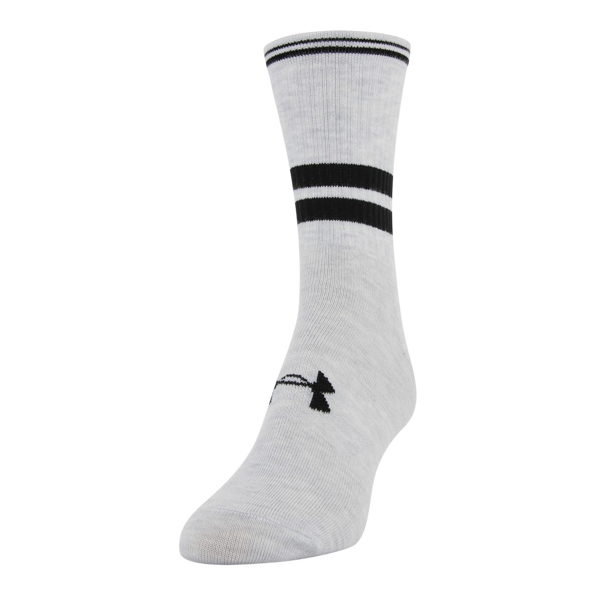 Under Armour Women's Essential Quarter Crew Socks, Breathable, 3-Pack