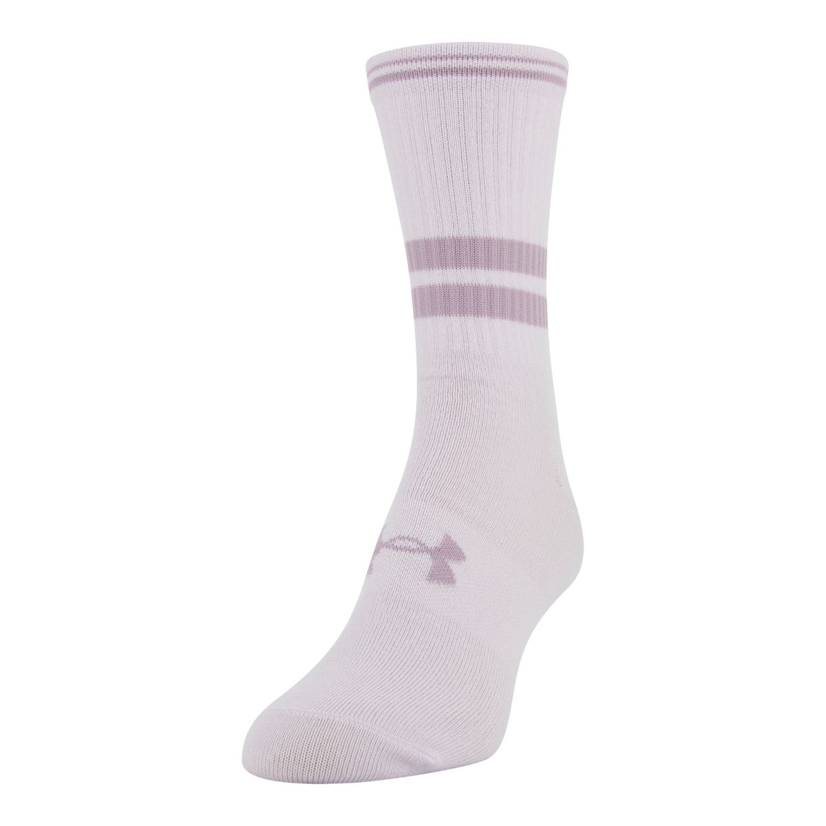 Under Armour Women's Essential Quarter Crew Socks, Breathable, 3-Pack