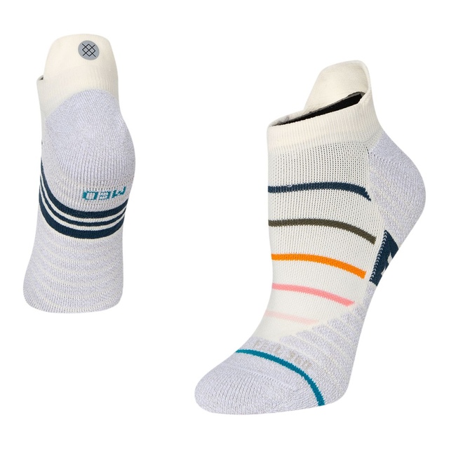 Stance Women's Train Fount  No-Show Tab Socks, Moisture-Wicking Composite_or_Mixed